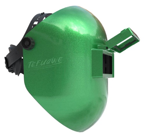 MASCARA DE SOLDAR PIPELINER TEFUAWE GREEN FLP 2X4